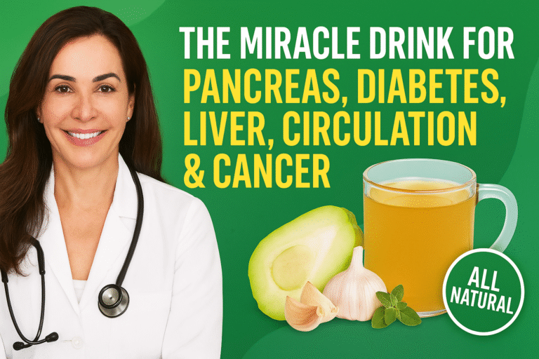 🌿 The All-Natural Miracle Drink for Pancreas, Liver, Diabetes, Circulation & More